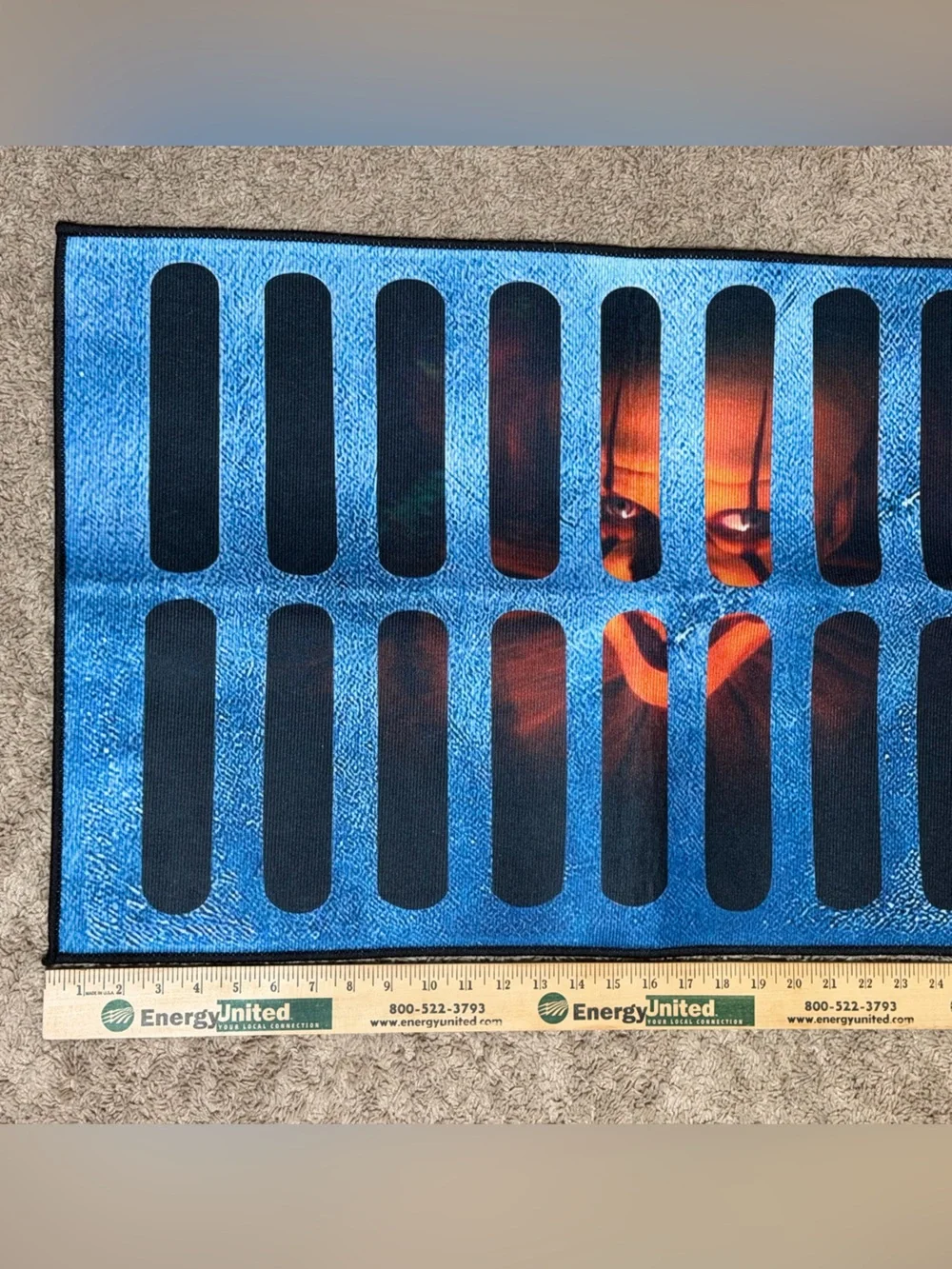 Pennywise Clown Door Mat 3D Illusion Halloween Decor- New